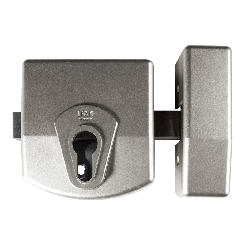 CS500 Lock. MATT Chrome Finish. IFAM - Image 1