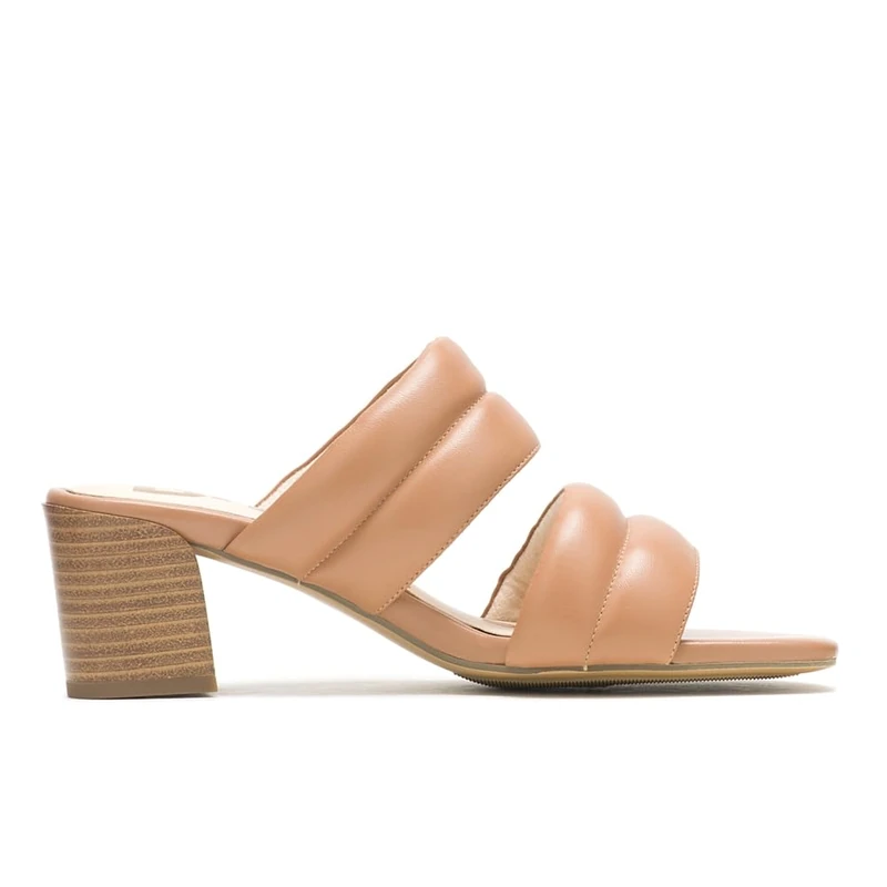 Hush Puppies Women's Leila Slide Sandal, Tan, 6 UK