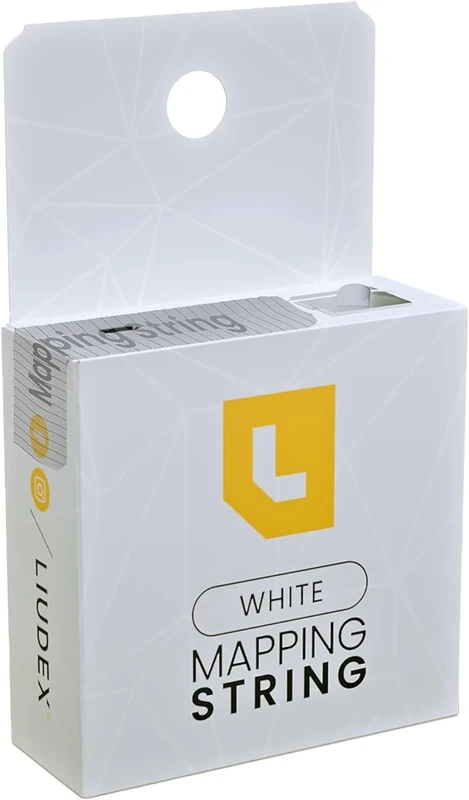 LIUDEX - Pre-Inked White Ink - Eyebrow Mapping String – an Essential Cosmetic Tool for Microblading and Waxing; Effective and Easy-to-Use White Ink Eyebrow Thread Brow Marker - Image 1