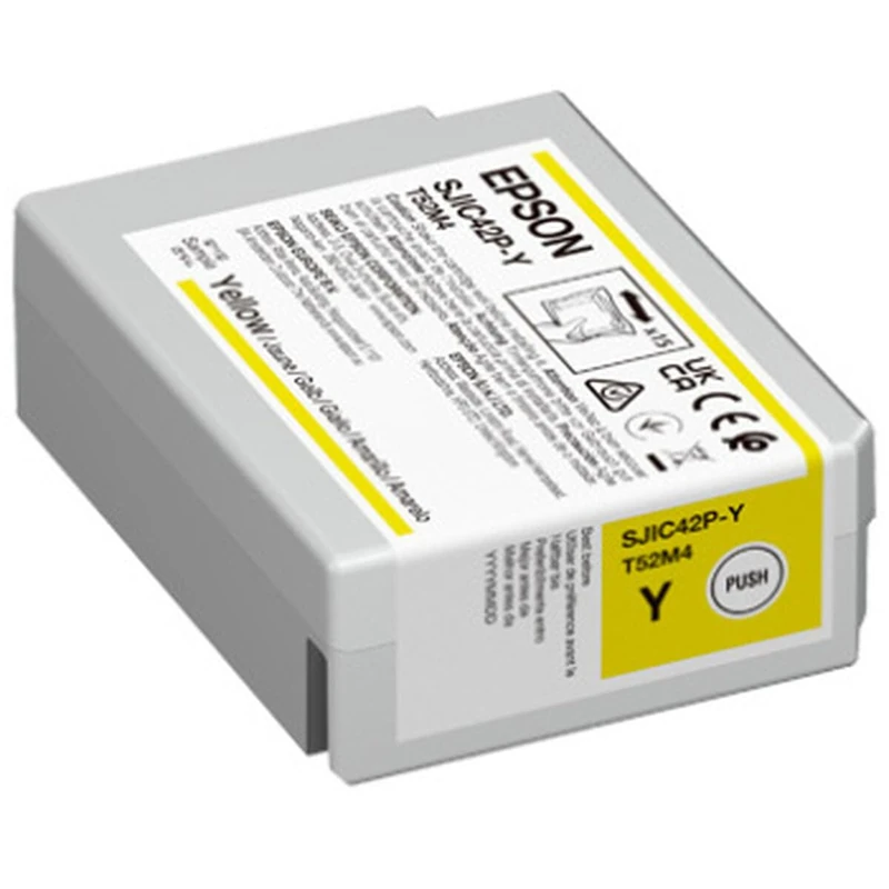 EPSON Cartucho De Tinta Epson SJIC42P-Y - Amarillo