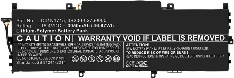 Laptop Battery for Asus