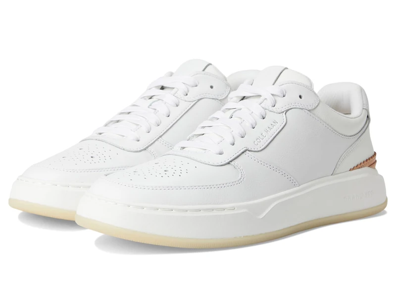 Cole Haan Men's Grandprø Crossover Trainer Sneaker, Optic White/Optic, 8 UK