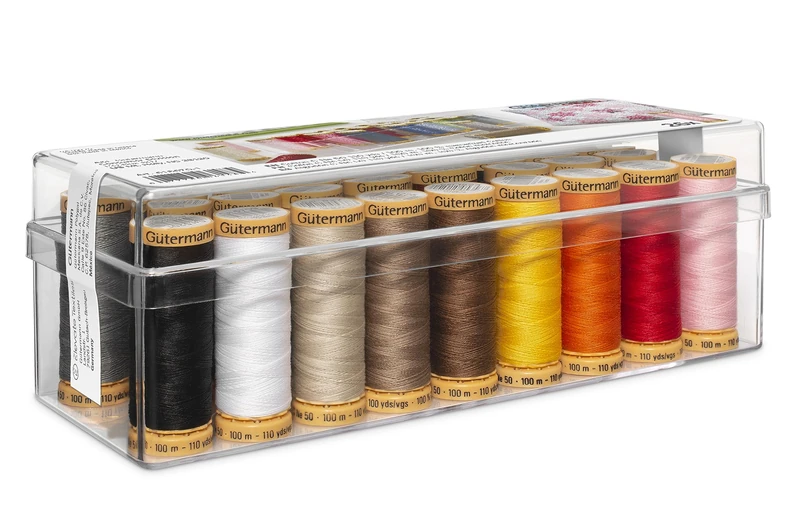 Gutermann Cotton Premium Thread Set - 26 Spools - Image 1