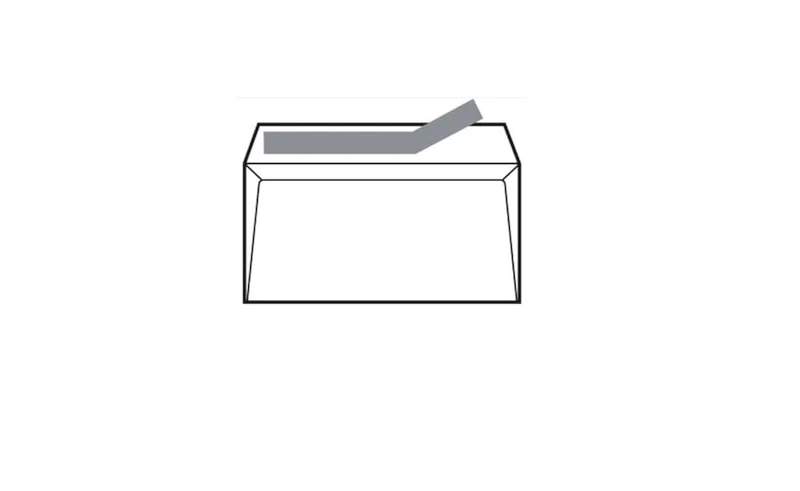 Envelope SAM 190 x 250 White 90 g (Silicone) Box of 250 - Image 1