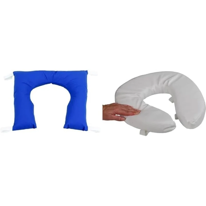 NRS Healthcare U Shaped Commode Cushion & Soft Padded Raised Toilet/Commode Seat - 50 mm (2 inch)