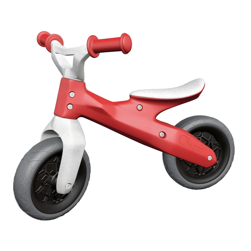 Chicco - Bicycle Without Pedals 25.4 cm (10 inches), Eco Balance, red, 68 x 34 x 49 cm, Multi-Coloured (Artsana Spain 000110551000)
