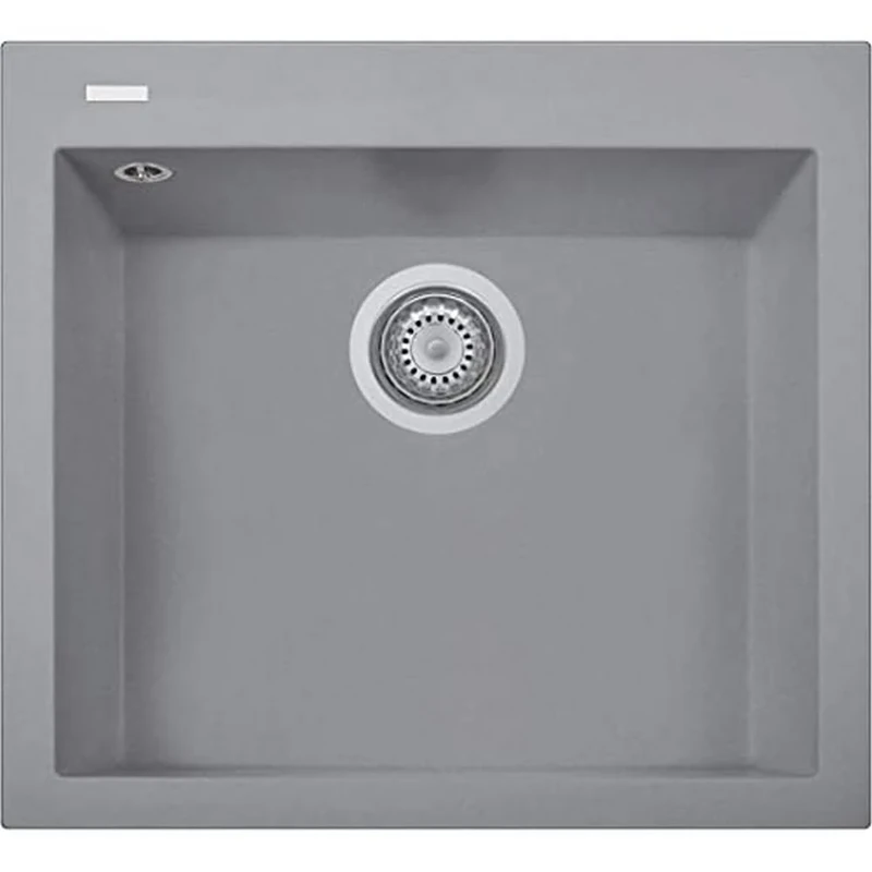 Built-in Kitchen Quartz Sink PLADOS ON5610 Single Bowl 56 cm - Titanium