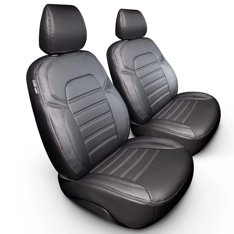 otoM New York Design Artificial leather seat covers 1+1 compatible with Volkswagen T4 1991-2003