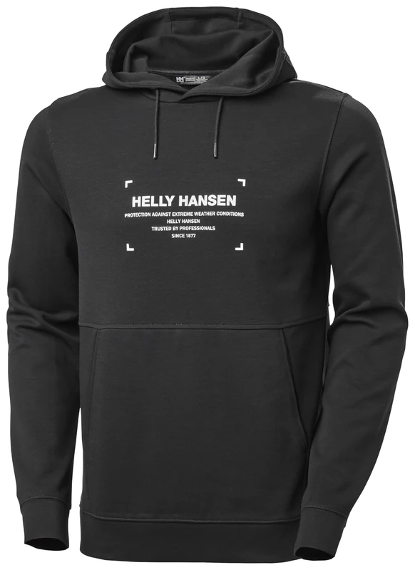 helly Hansen Mens Move Hooded Sweatshirt, 990 Black, M EU