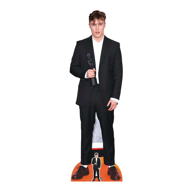Star Cutouts CS952 Sam Fender Lifesize Cardboard Cutout with Mini – British Music Star Party Decoration, Fan Display & Gift