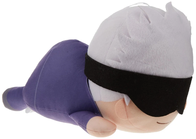 Banpresto Jujutsu Kaisen Lying Down Big Plush - Nobara Kugisaki・Satoru Gojo (B:Satoru Gojo) 22cm BP18928 Multicolor