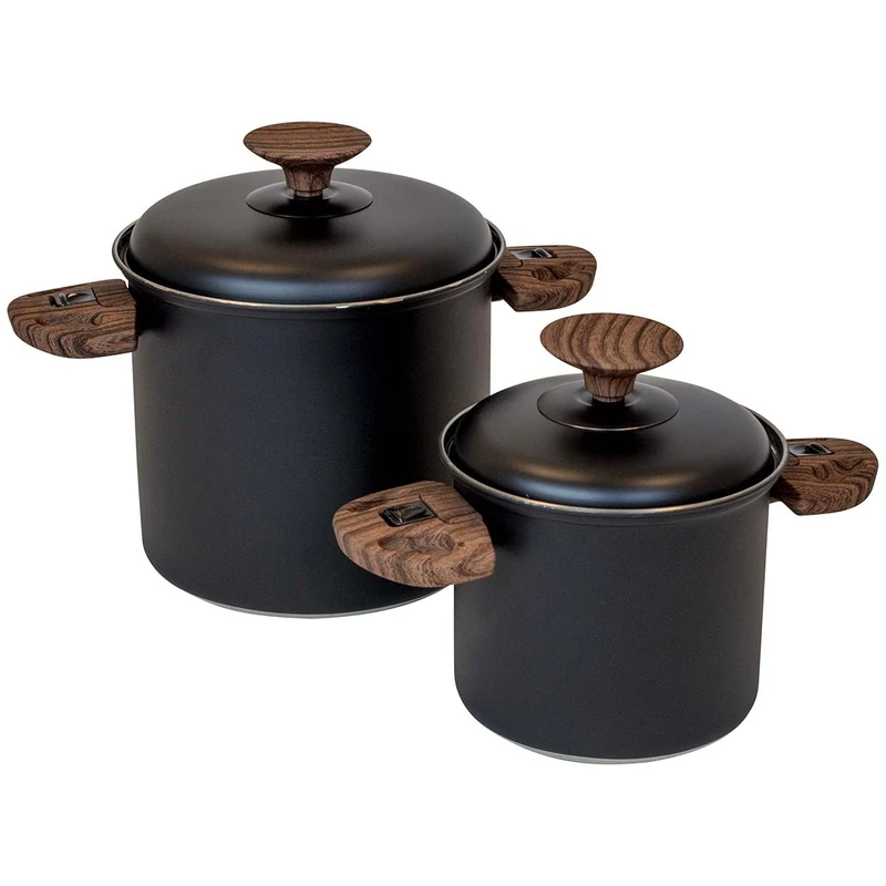 BO-Camp BC IND Batería cocina Hading Comp.2 for Campers and Outdoors for Outdoor Comfort and Practice
