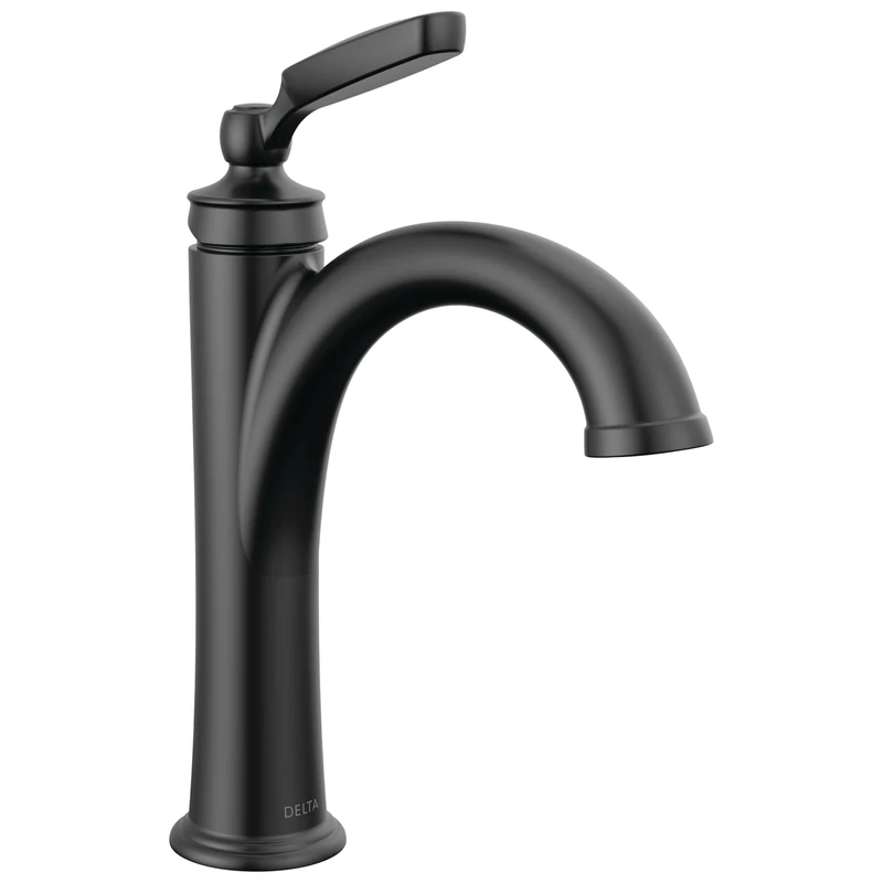 Delta Faucet 532-BLMPU-DST Woodhurst Bath Faucet, Matte Black