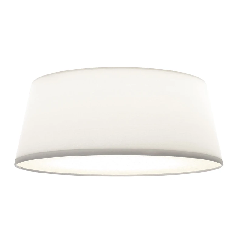 Astro Fife 330 Dimmable Indoor Ceiling Light (White Fabric), LED E27/ES Lamp, Designed in Britain - 1471005-3 Years Guarantee