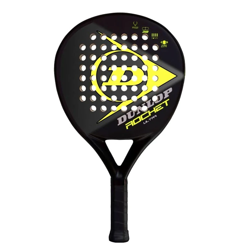 Dunlop Padelbat Rocket Ultra, Yellow
