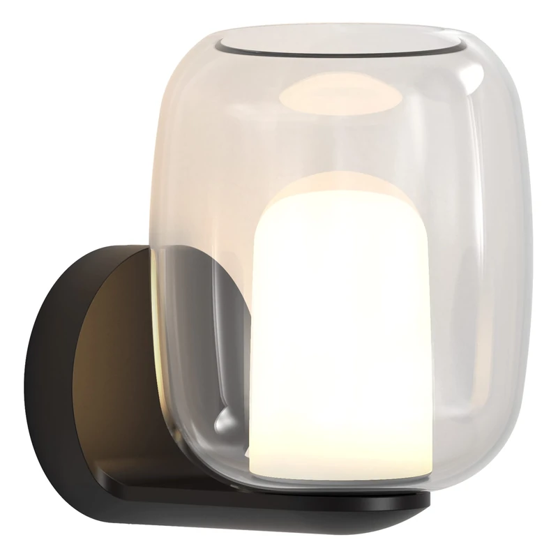 Astro Aquina Bathroom Wall Light - IP44 Rated - (Matt Black), G9 Lamp, Designed in Britain - 1450002-3 Years Guarantee