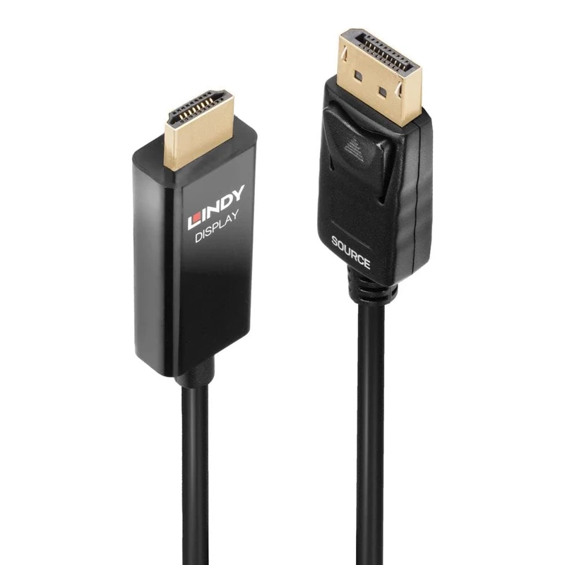 LINDY 5m DP to HDMI Adapter Cable with HDR