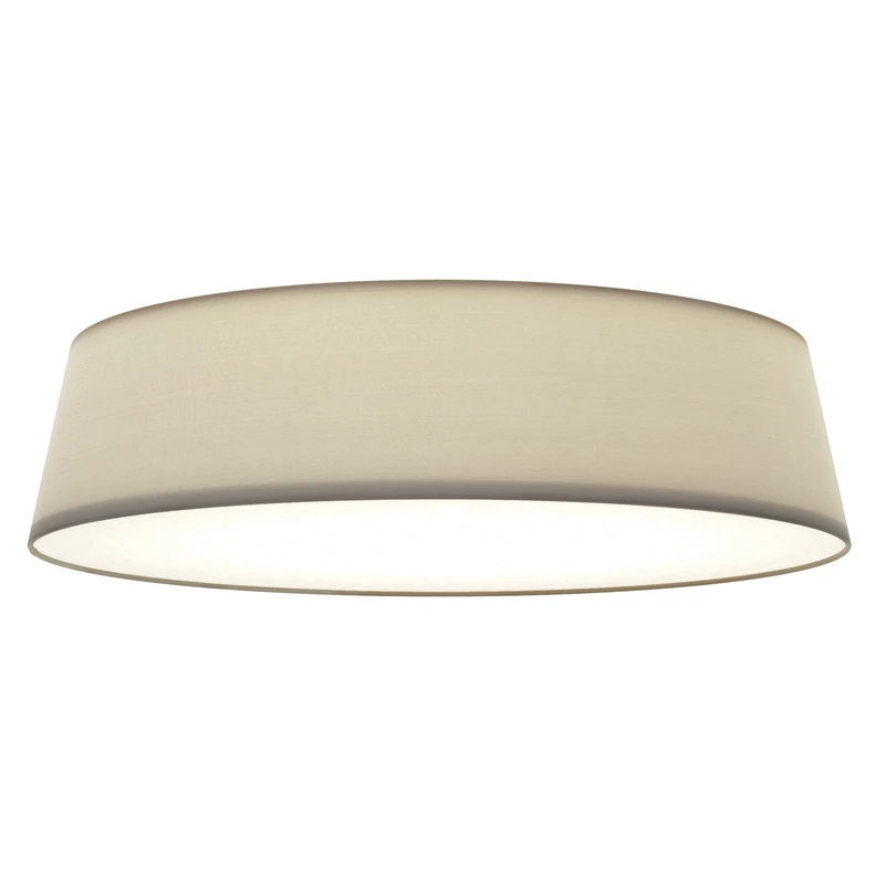 Astro Fife 530 Dimmable Indoor Ceiling Light (Putty Fabric), LED E27/ES Lamp, Designed in Britain - 1471002-3 Years Guarantee