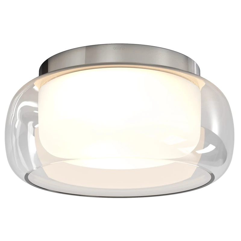 Astro Aquina Ceiling 360 Bathroom Ceiling Light - IP44 Rated - (Polished Chrome), LED E27/ES Lamp, Designed in Britain - 1450004-3 Years Guarantee