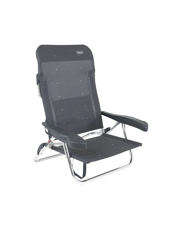 Crespo 1149308 Silla De Playa - Al/221-m - Gray Dark (40) for Adults, Designed for Everyday use, Gray, Dark