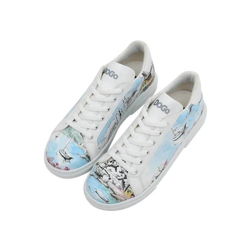 DOGO Ace Sneakers, Sneaker, White,