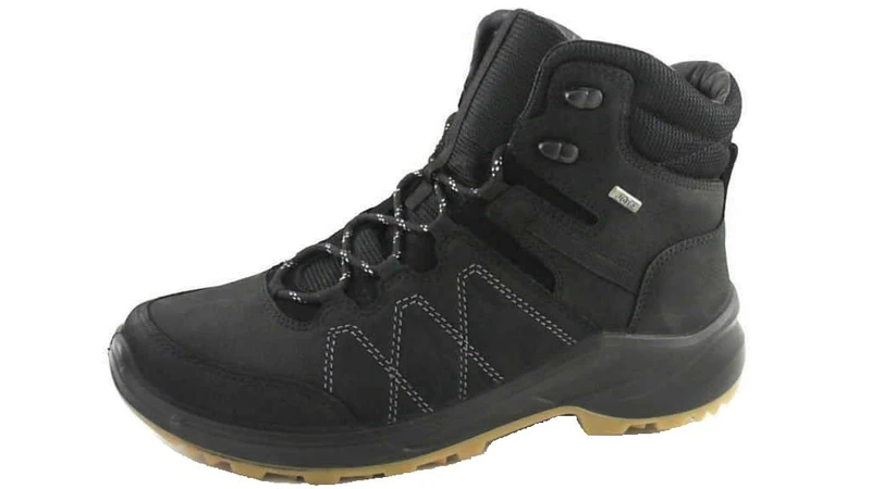 JOMOS Men's Trekking Mountaineering Boot, Black, Grey, Night Blue, 6 UK