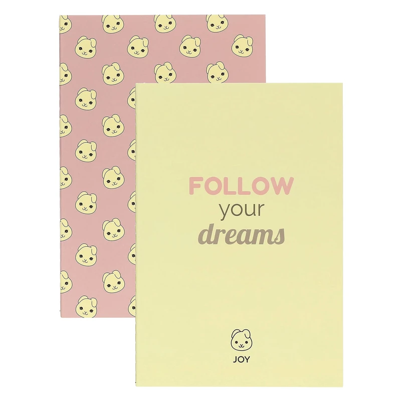 Thun - Set of 2 Notebooks Joy - Paper - 14.3 x 21 x 0.1 cm h