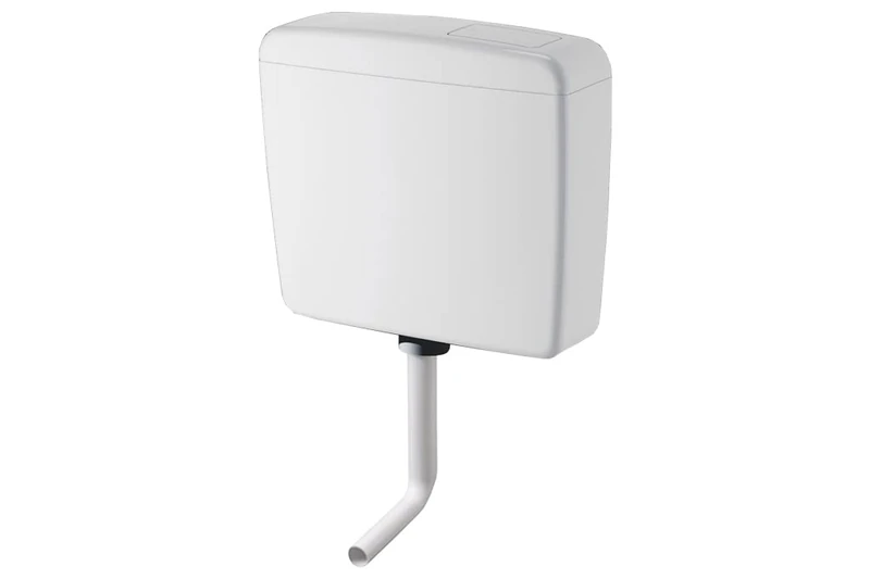 Cofan Semi-High Cistern | Complete | with Discharge Switch | Brattan Model | Made of ABS - Image 1