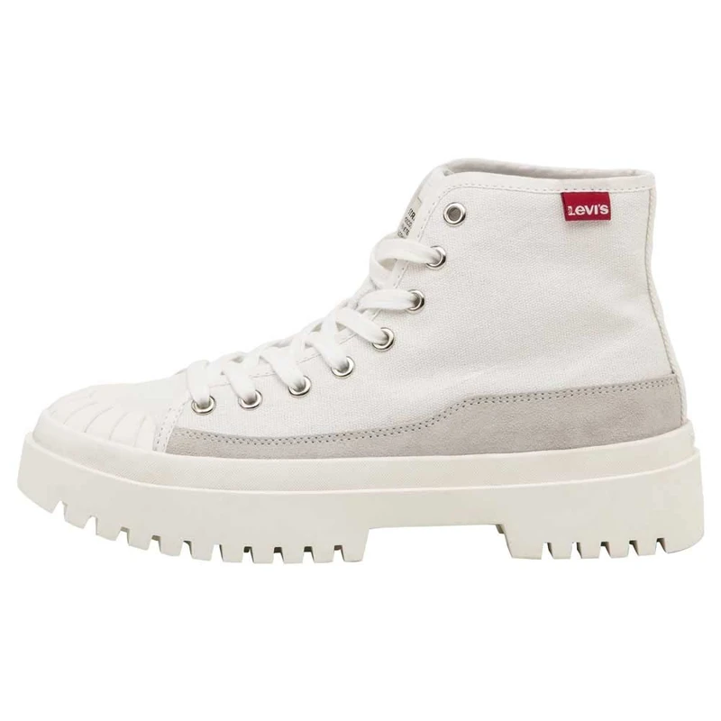 Levi's Women's Patton SSsneakers, Glossy White 636, 6 UK - Image 1