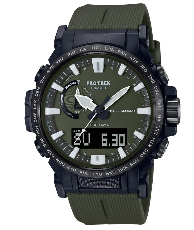 Casio Men Analogue-Digital Armanduhr Protrek