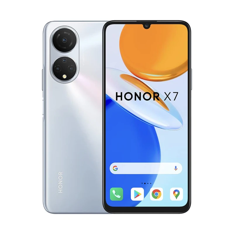 HONOR X7 Smartphone Android 11, 4GB RAM + 128GB Storage, 6.47” FullView Screen with 90Hz Smooth Display, 48MP Rear Quad Camera, 5000mAh High Capacity Battery（2 Year Warranty) - Image 1