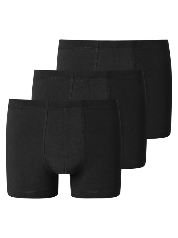 Schiesser Men's 3 Pack Underwear Shorts with Soft Waistband, Organic Cotton, 95/5 Organic - Image 1