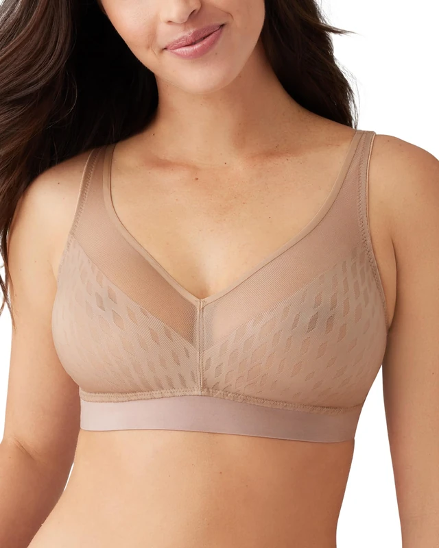 Wacoal Women's Elevated Allure Wire Free Bra, Roebuck, 34E