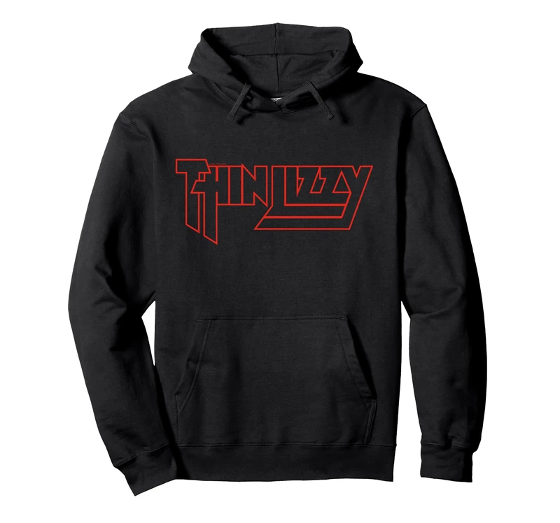 Thin Lizzy Life Red Logo Pullover Hoodie