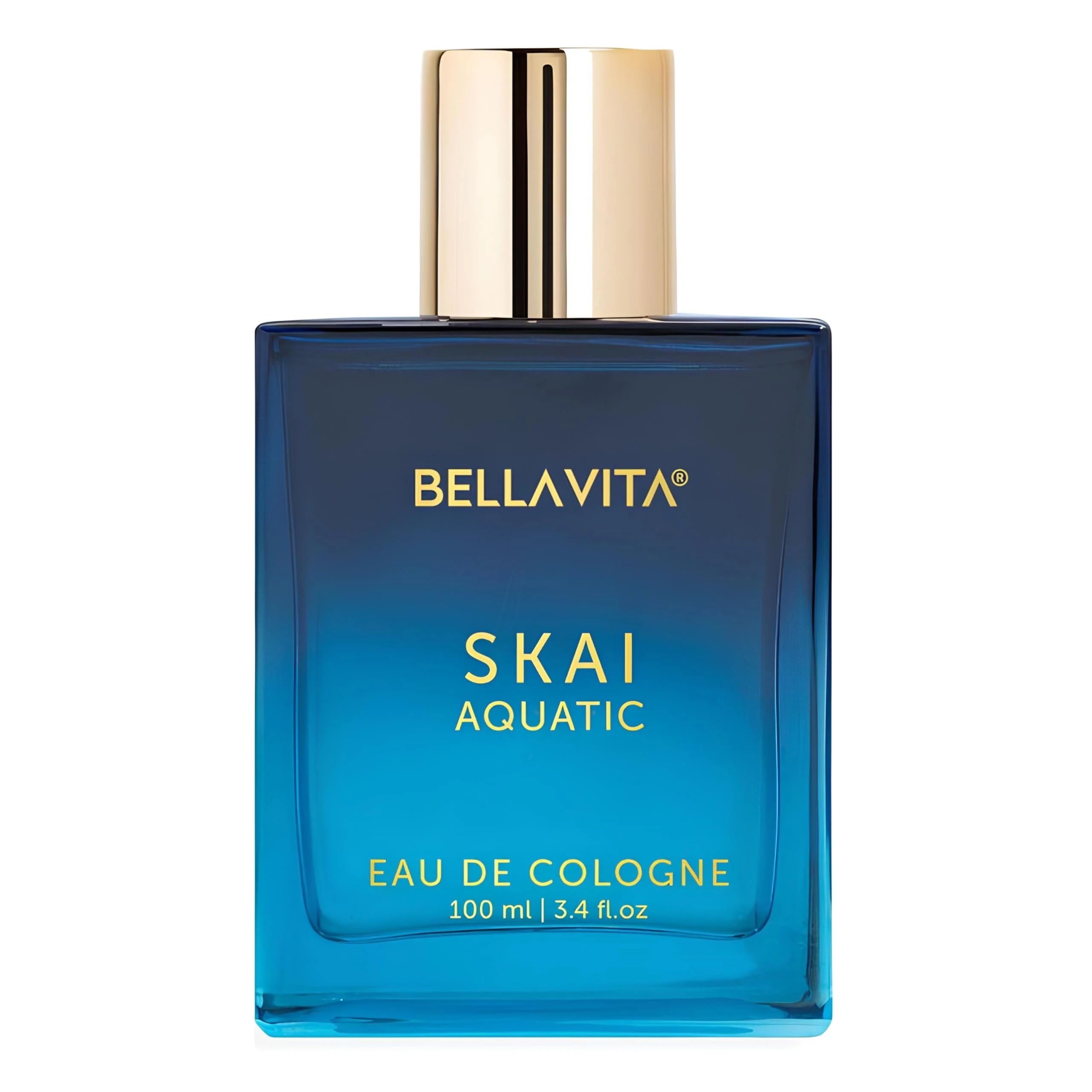 Bellavita Luxury SKAI Eau de Cologne | 100 ml | Unisex Perfume for Men and Women | Gift choice for Birthday and Anniversary