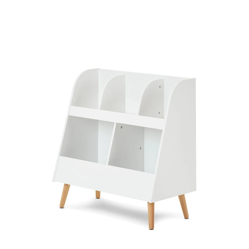 Obaby Maya Toy Storage - White With Natural