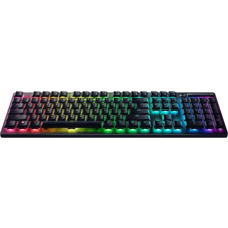 Razer DeathStalker V2 Pro (Red Switch) - Wireless Low-Profile Optical Gaming Keyboard (Linear Optical Switches, HyperSpeed Wireless, Bluetooth 5.0, Laser-Etched Keycaps) US Layout | Black