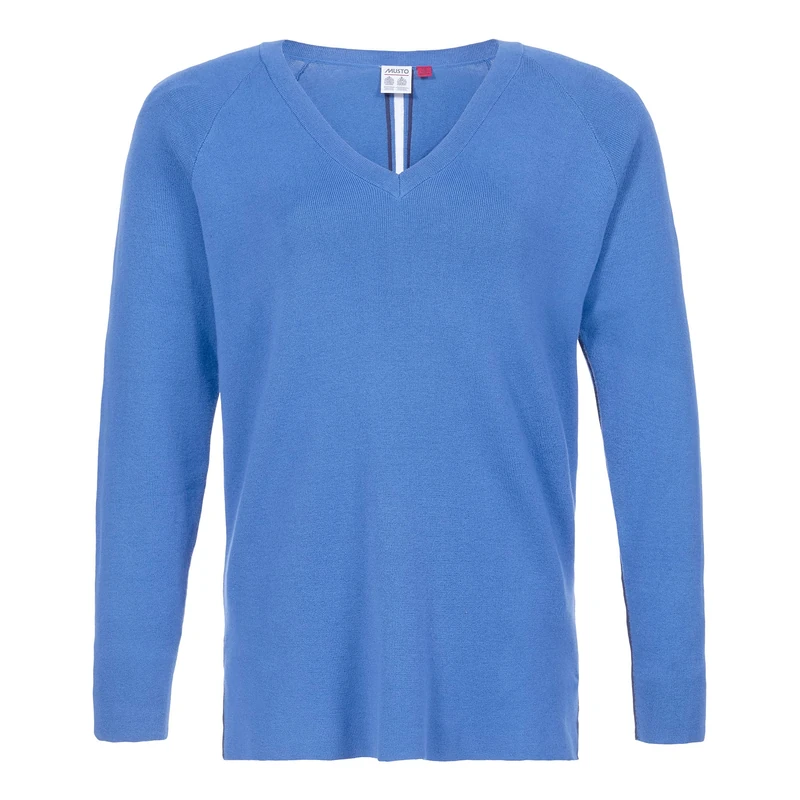 Musto Women's W Marina V Neck Knit, 002 White, 18