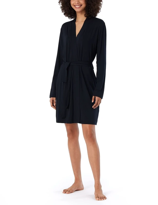 Schiesser Modal Interlock Women's Bathrobe and Dressing Gown - Image 1