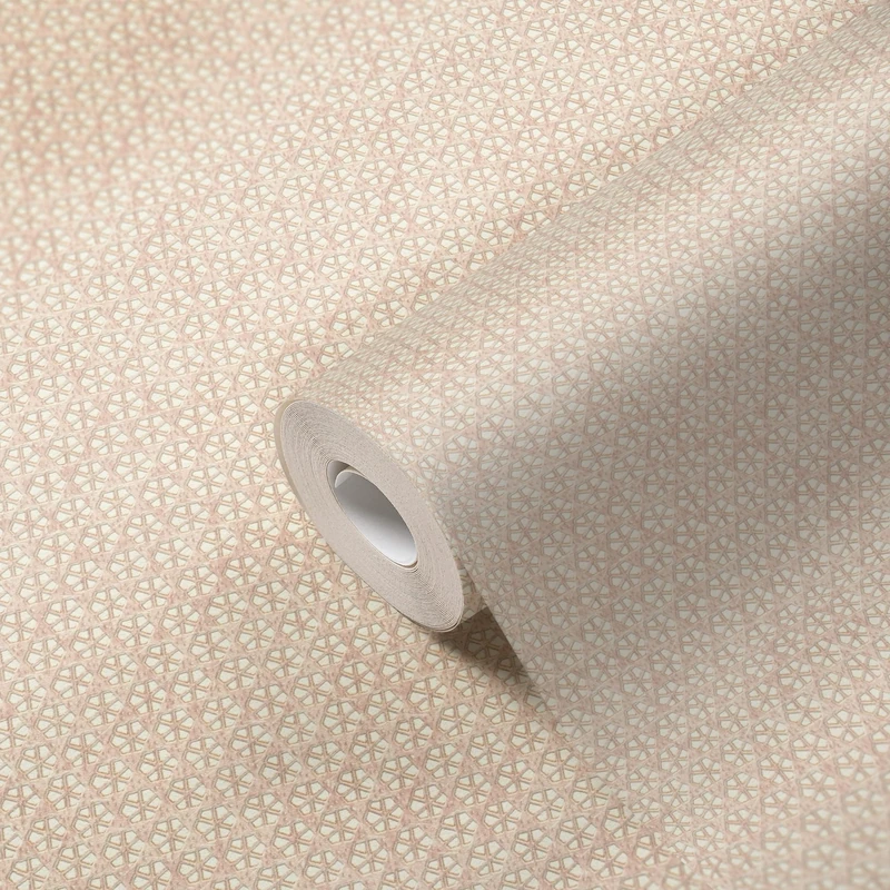 A.S. Création 386301 Scandinavian Non-Woven Wallpaper 10.05 x 0.53 m Made in Germany Stars Hygge Pink/White