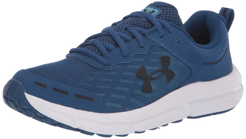 Under Armour Men's Charged Assert 10 Running Shoe, (401) Blue Mirage/Blue Mirage/Black, 7 UK