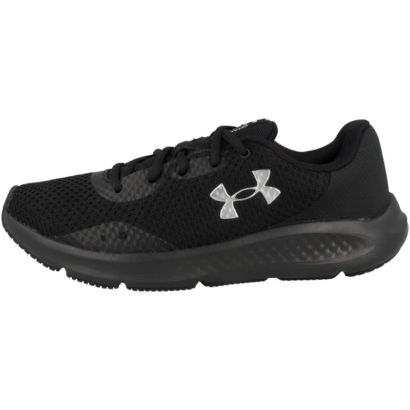Under Armour Charged Pursuit 3 Womens Trainers Triple Black 4.5 UK