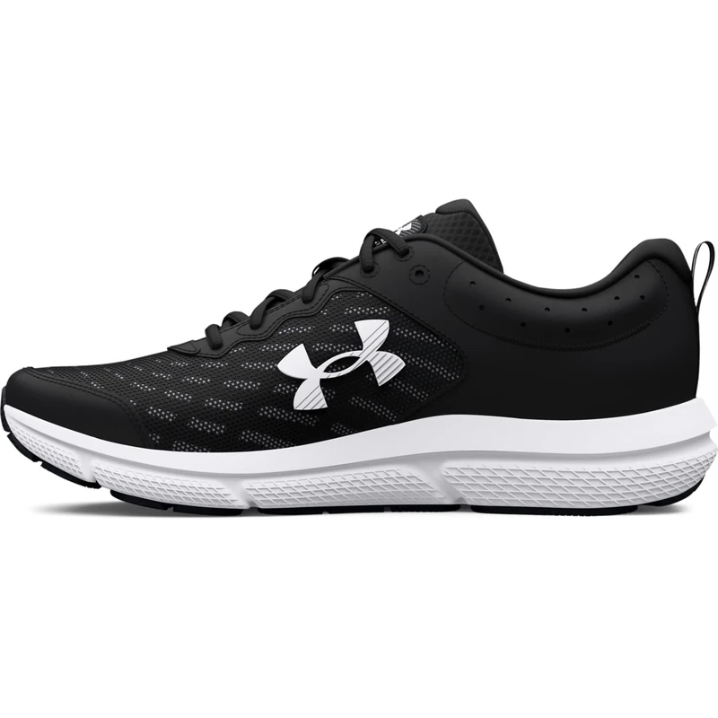 Under Armour Men's UA Charged Assert 10 Running Shoe, Black, 9.5 UK
