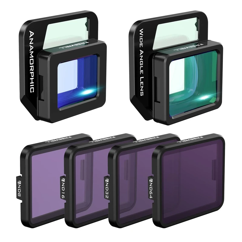 Freewell Wide Angle & Anamorphic Lens With ND Filter Compatible With Mavic 3/Mavic 3 Cine/Mavic 3E (NOT Compatible with Mavic 3 Classic/Mavic 3 Pro/Mavic 3 Pro Cine)