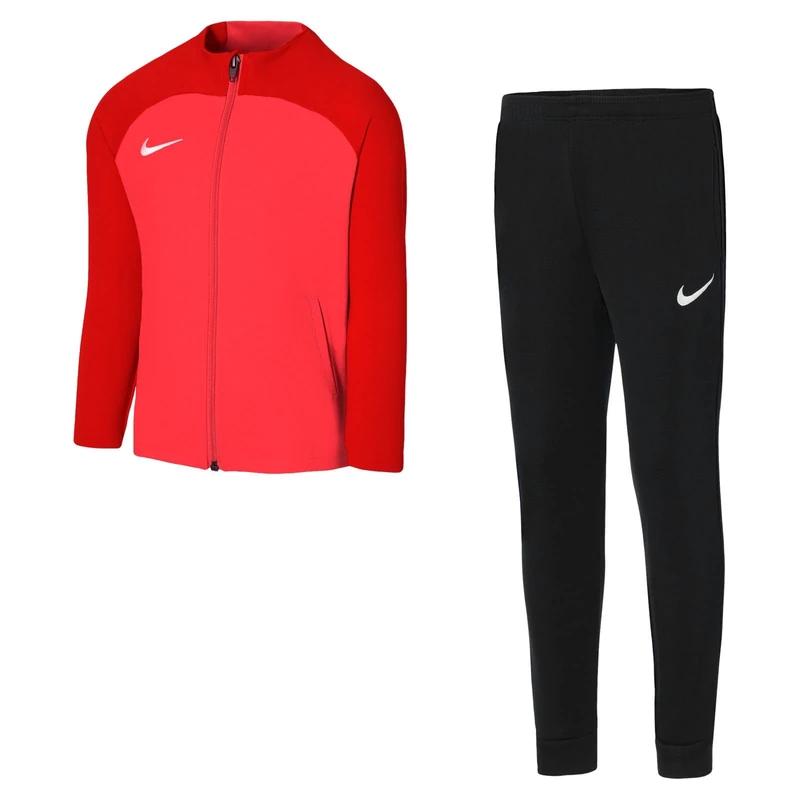 NIKE DJ3363-635 Dri-FIT Academy Pro Tracksuit Unisex Bright Crimson/Black/White Size S