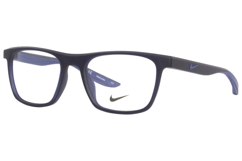 Nike 7039 Glasses, Matte Obsidian, 52 Unisex Adult