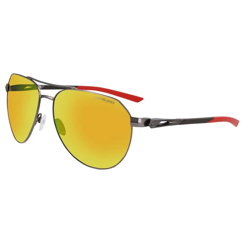 Nike Club Nine P DQ0922 Glasses, Satin Gunmetal/Polar BWN Orage, 60 Unisex Adult