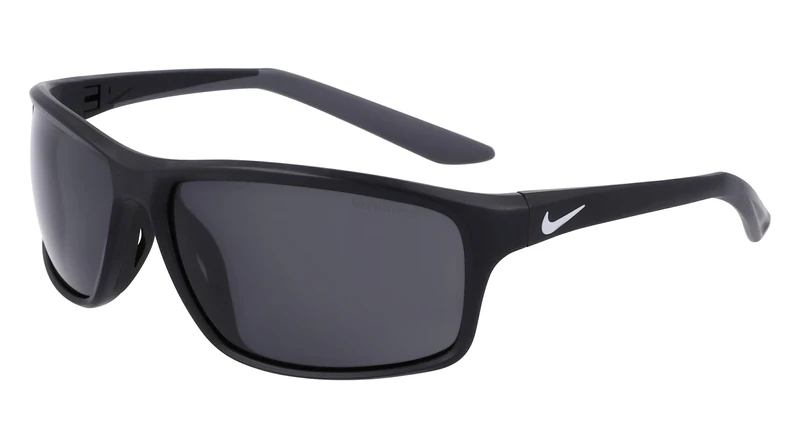 Nike ADRENALINE 22 DV2372 NKDV2372 010 matte black dark grey Sunglasses Unisex Acetate, Standard, 15
