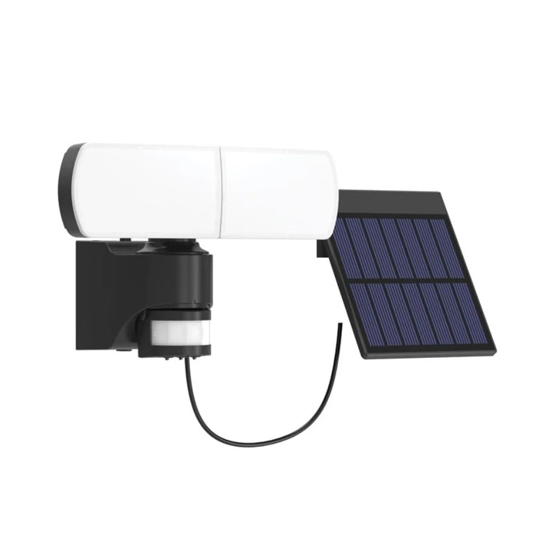 Xanlite PRS2T1500D Xanlite-PRS2T1500D-Solar Projector-IP44-Neutral White - Motion Detector-8 Hour Battery Life, Black