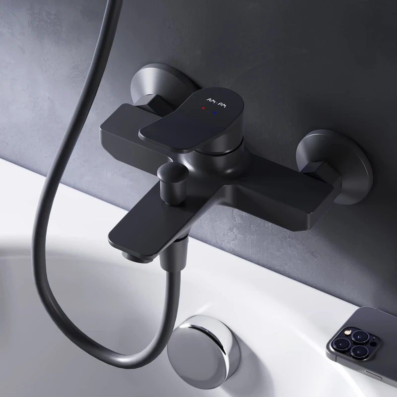 AM.PM X-Joy FXA10022 Bath mixer tap, black - Image 1